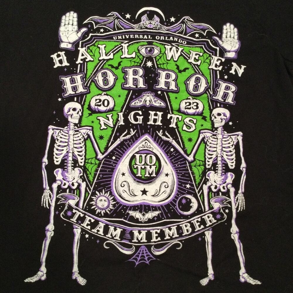 Halloween Horror Nights 23 T-Shirt black small